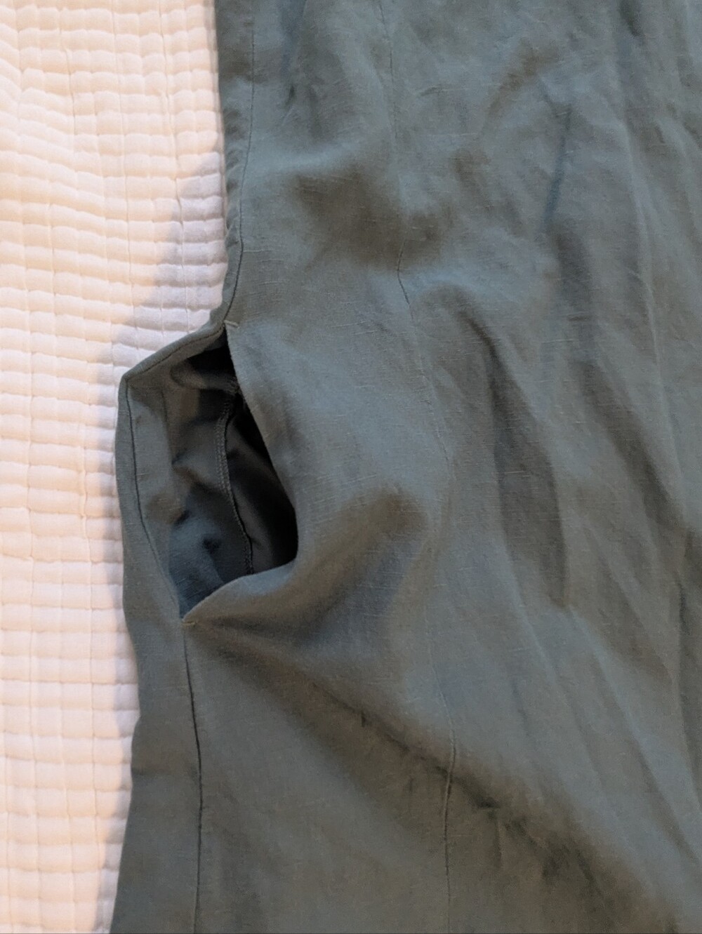 Uniqlo Mini Linen Blend Dress - Picture 7 of 7